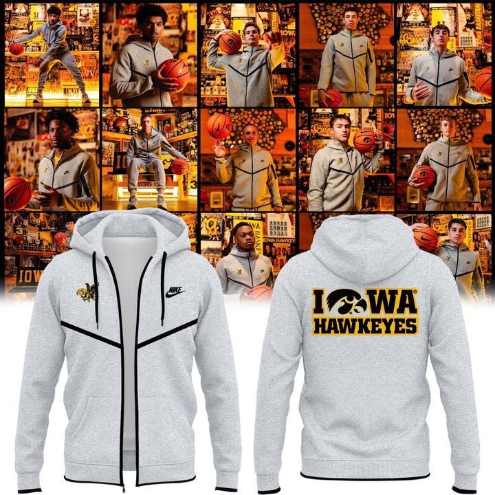 2025 Iowa Hawkeyes Uniform Zip Hoodie
