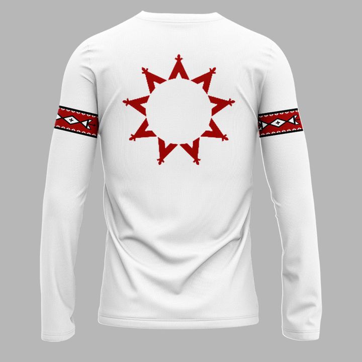 2025 Native American Heritage Helmet Logo Long Sleeve Shirt