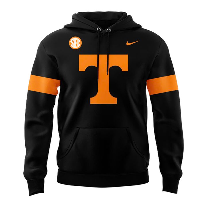 Special Edition Tennessee Football Wordmark Uniform BLack Hoodie.