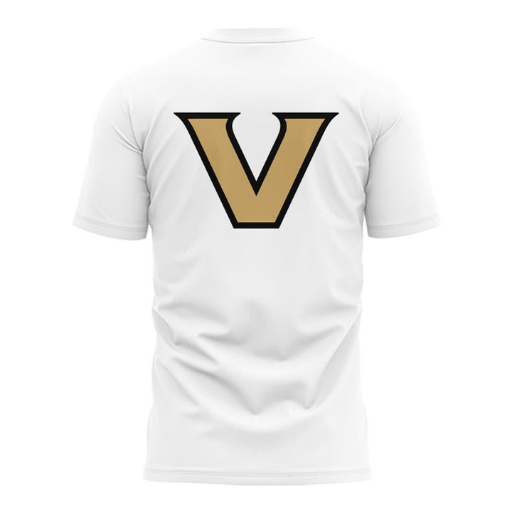 Vanderbilt Football Classic Helmet T-Shirt - Limited Edition