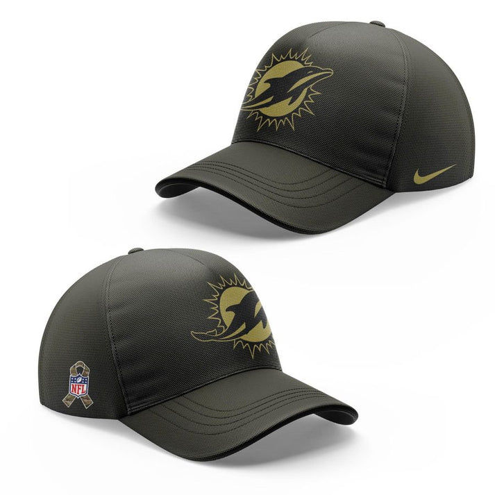 Miami Dolphins '' Military Night '' Special T-Shirt 2025