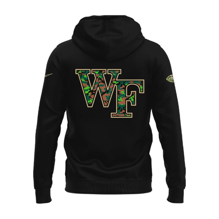 2025 Deacs Wordmark Camo Hoodie