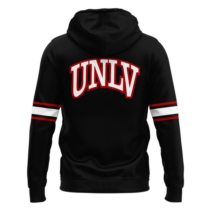 Black UNLV Football Rivalry Uniform Hoodie - Limited Edition