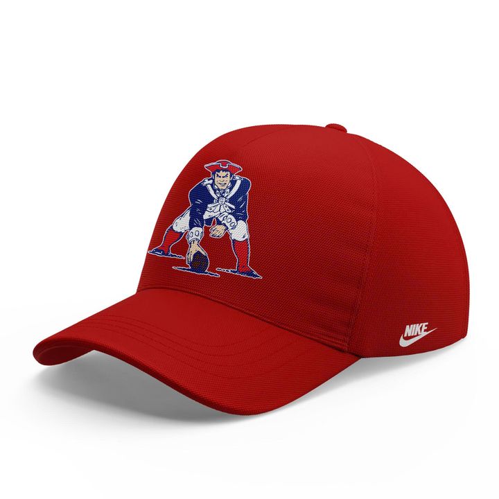 Limited edition New England Patriots Throwback Logo T-Shirt Red