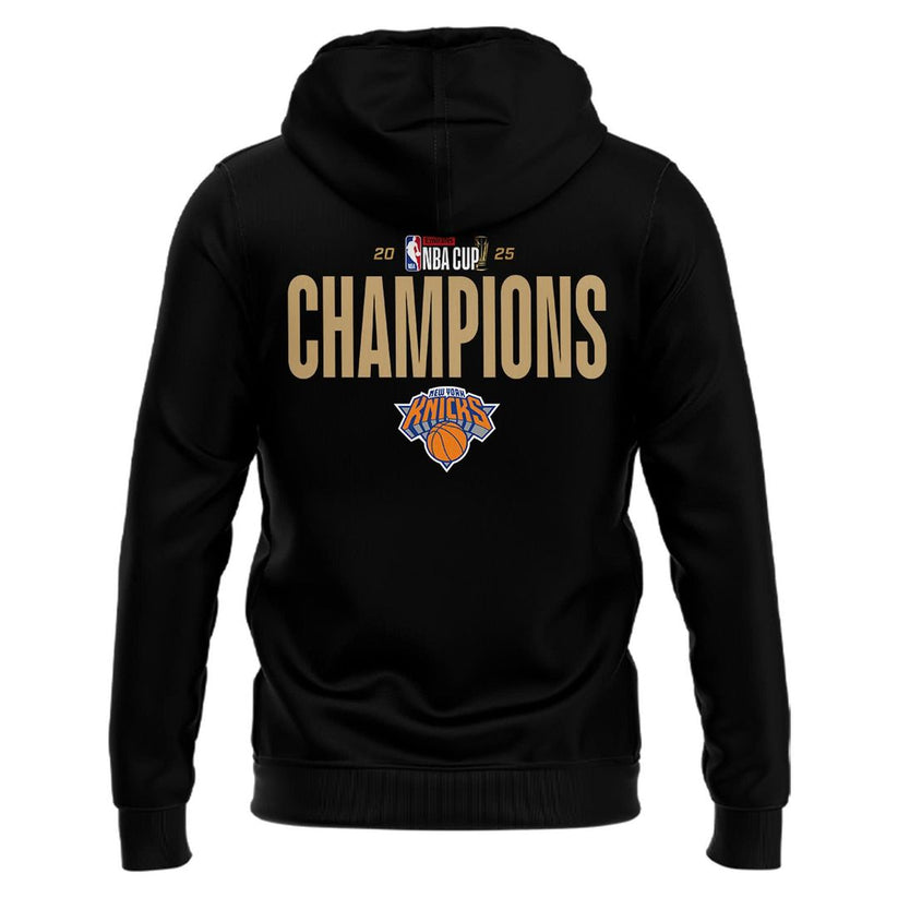 New York Knicks 2025 NBA Cup Champions Combo Hoodie