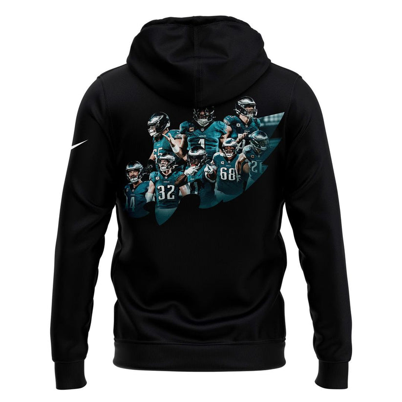 Philadelphia Eagles 2025 NFC East Division Champions Hoodie