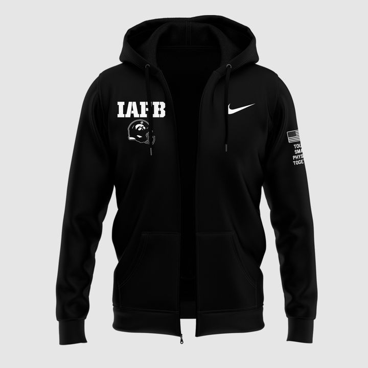Limited edition Zip Hoodie Coach Kirk Ferentz for fans Iowa Hawkeyes football