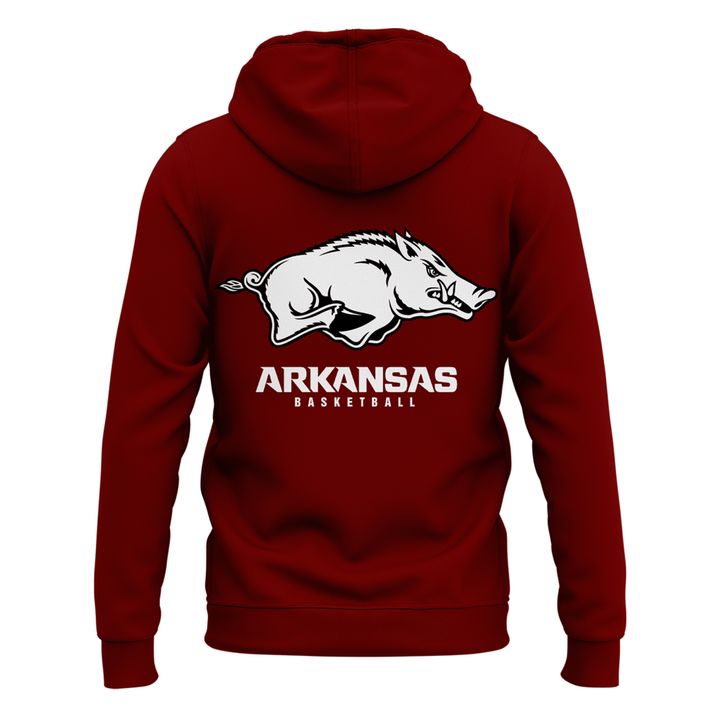 Arkansas Razorbacks Men's Basketball 2026 SEC Tournament Champions Locker Room Hoodie