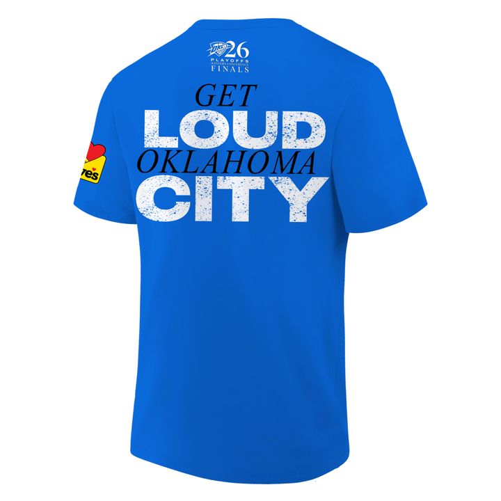 1. OKC Thunder Game 1 WCF Blue Shirt