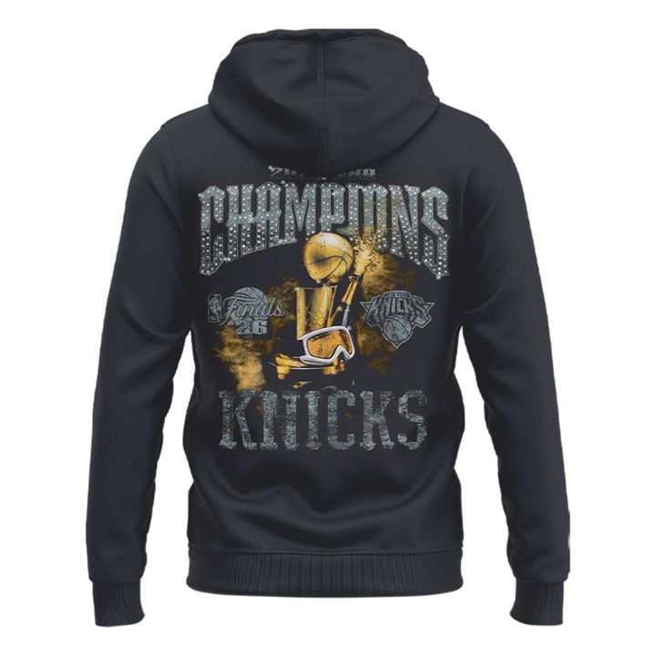 2026 Finals Champions Limited Edition On Court Hoodie - Gray