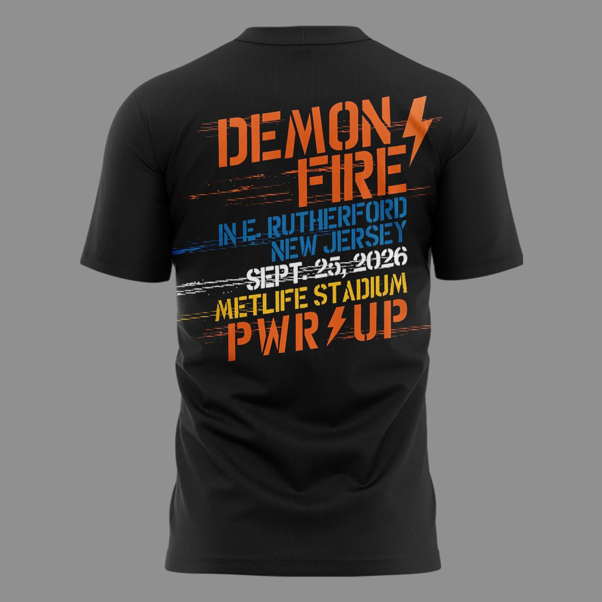 001. Newest Shirt AC/DC x New York Giants Event Shirt - POWER UP TOUR 2026 T-Shirt