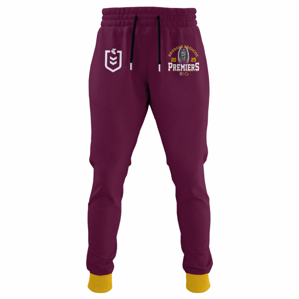 B.Broncos NRL Finals 2025 Champions Signature Combo Shirt