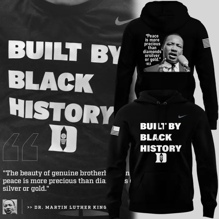 9K . Duke Men's Basketball Dr. Martin Luther King Jr Hoodie