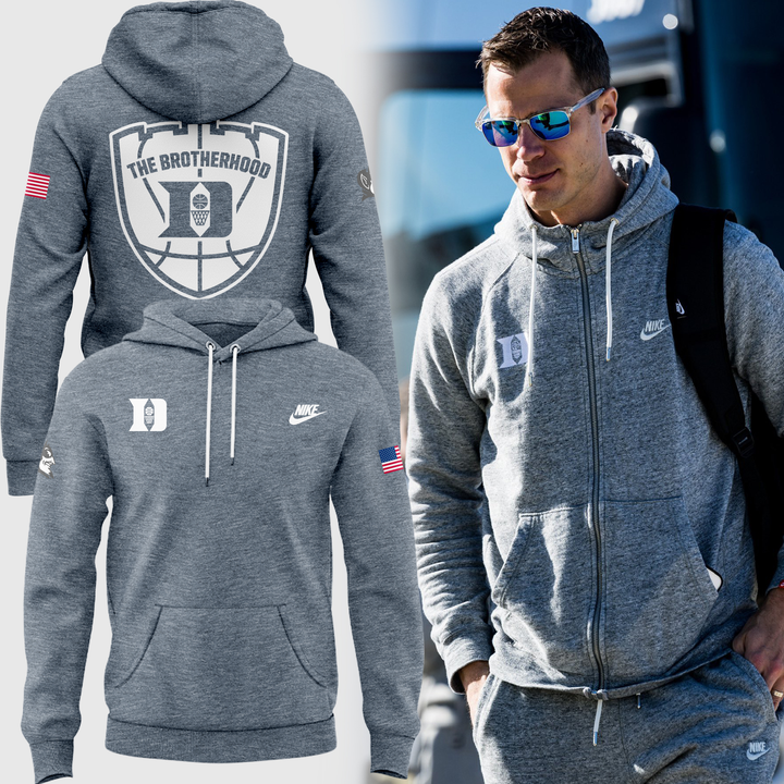 9K . Duke Men's Basketball Coach Jon Scheyer Hoodie