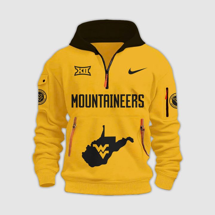West Virginia Football Golden hour H115 Hoodie 2025
