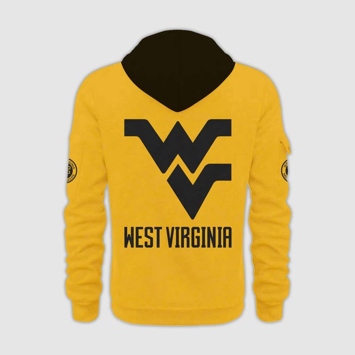 West Virginia Football Golden hour H115 Hoodie 2025