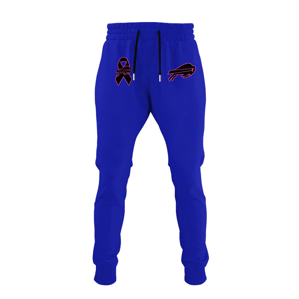 Buffalo Bills Crucial Cancer Hoodie 115 & Cap & Jogger BL