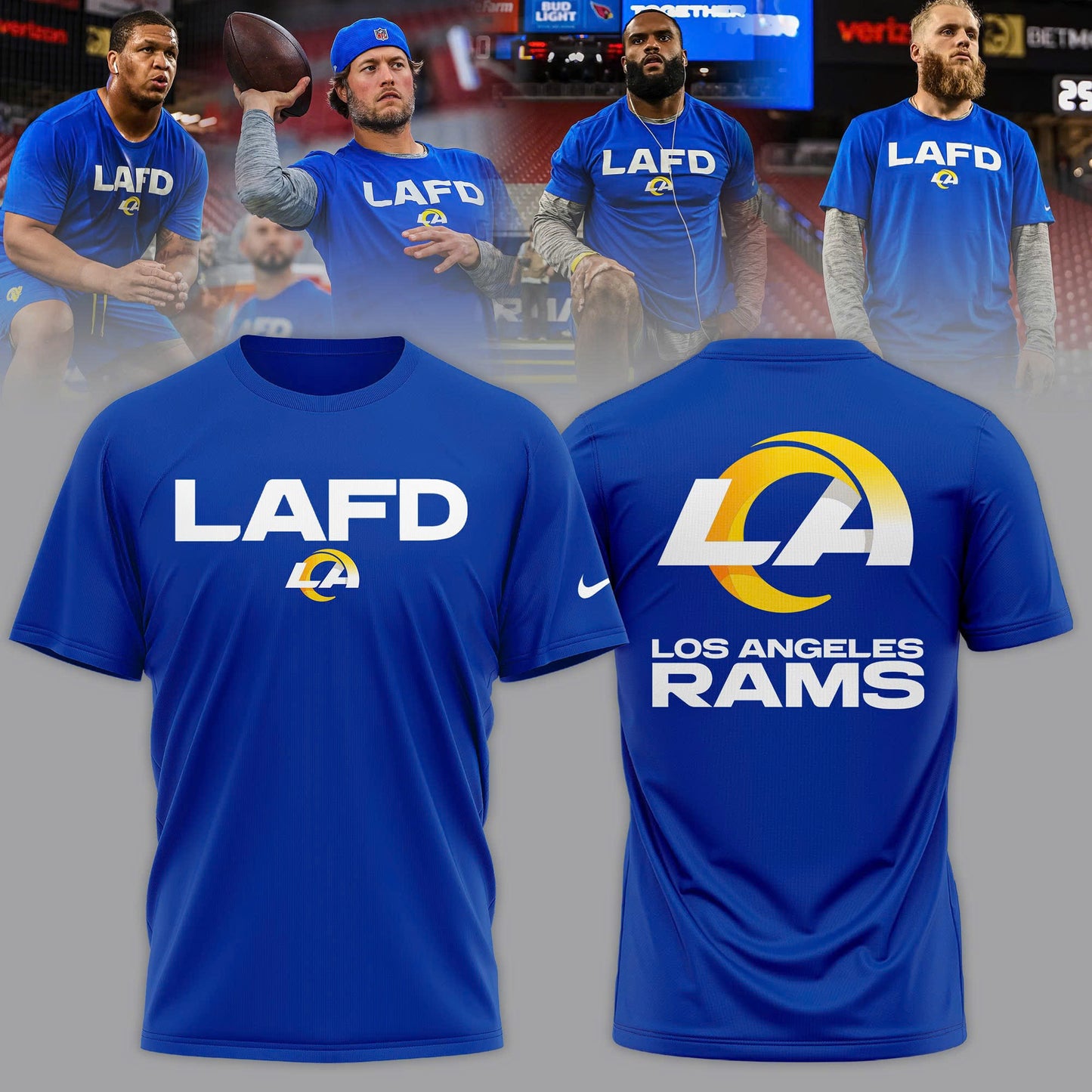 Los Angeles Rams LAFD Limited Edition Shirt