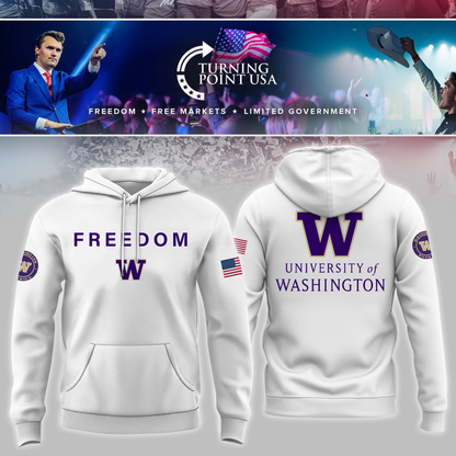 Limited Edition University of Washington Freedom Hoodie