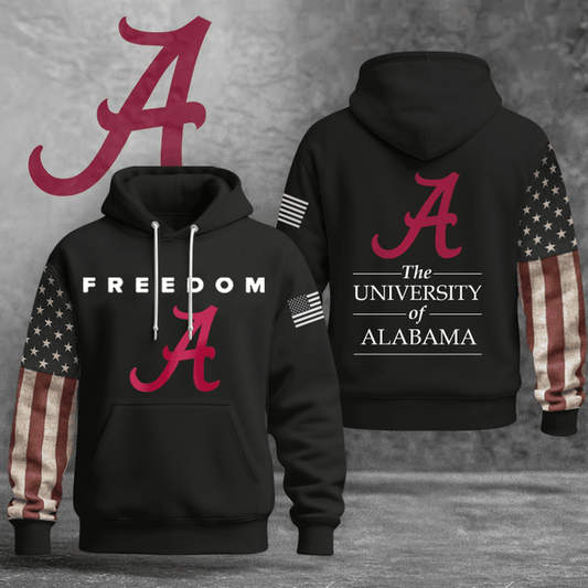 Alabama University Freedom Military Hoodie