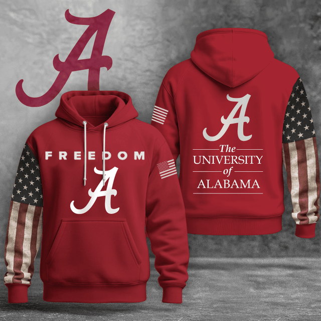 Alabama University Freedom Military Hoodie
