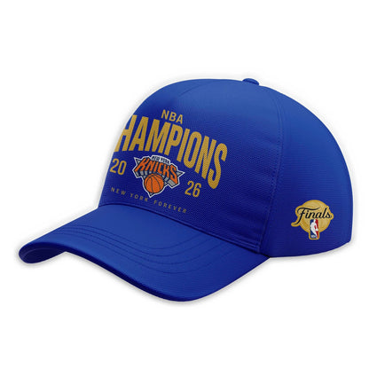 New York Basketball NBA Finals Champions Blue Hoodie