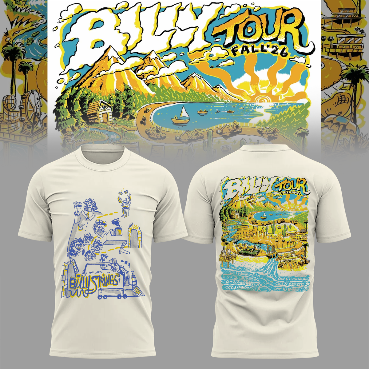 Limited Edition Fall tour 2026 T-shirt