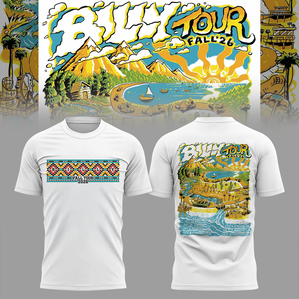 Limited Edition Fall tour 2026 T-shirt