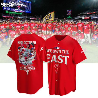 ..Philadelphia Phillies 2024 NL East Division Champions Shirt