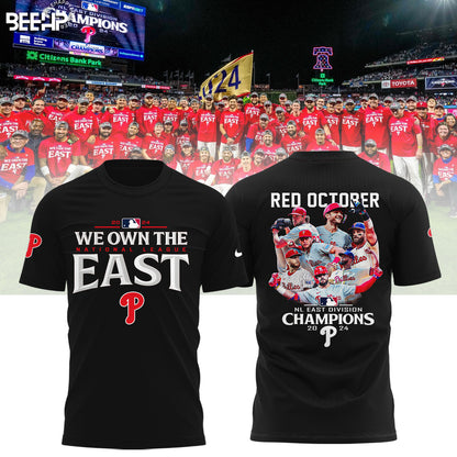 ..Philadelphia Phillies 2024 NL East Division Champions Shirt