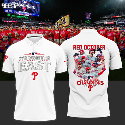 ..Philadelphia Phillies 2024 NL East Division Champions Shirt