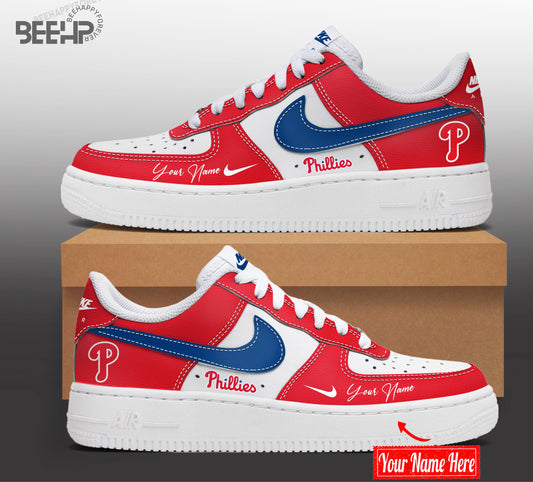 _Philadelphia Phillies Air Force Sneakers