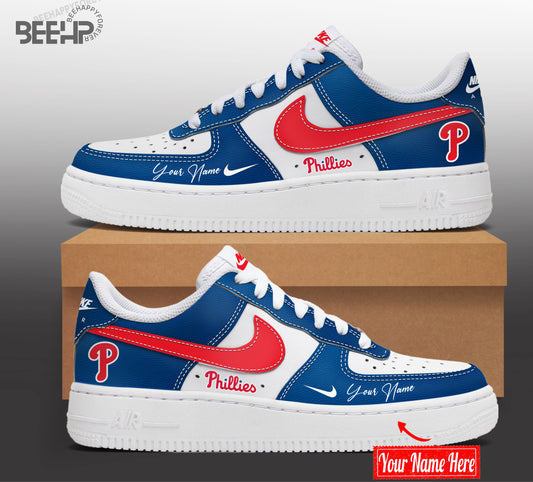 _Philadelphia Phillies Air Force Sneakers