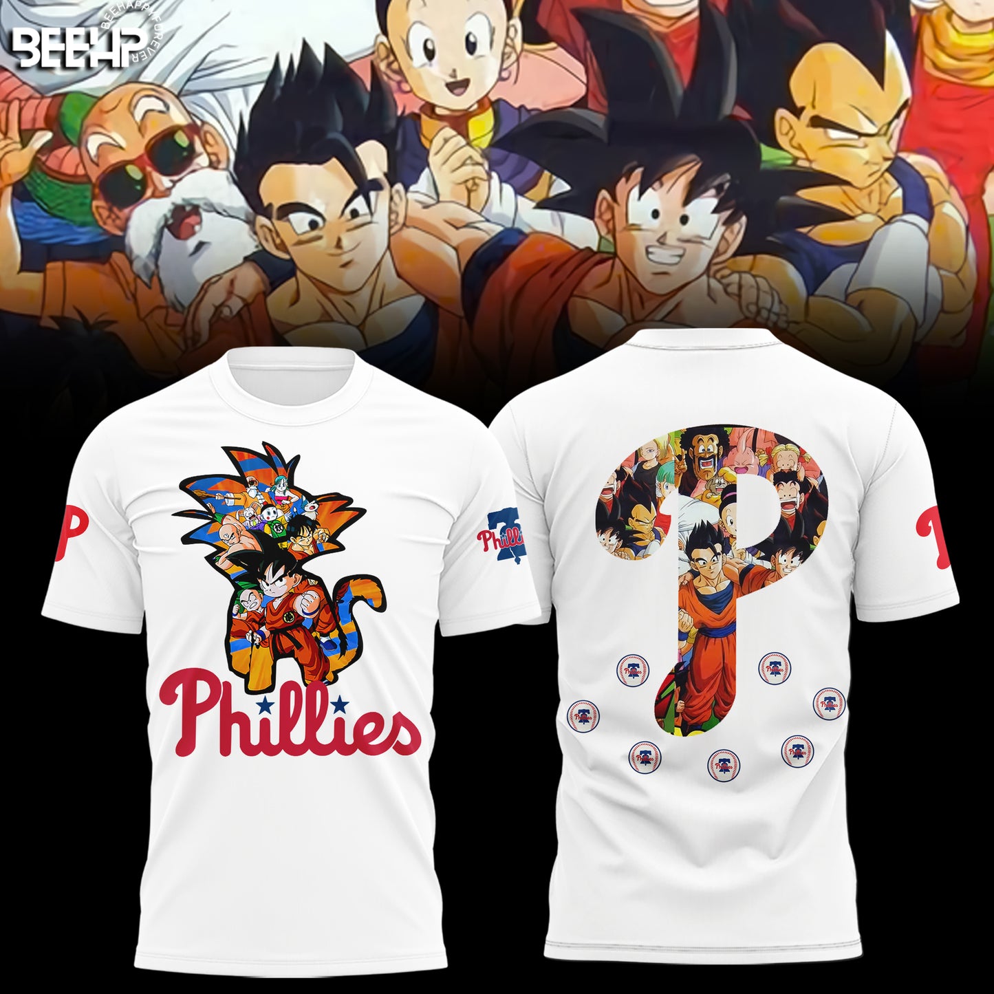_Philadelphia Phillies Dragon Ball Night Hoodie V1