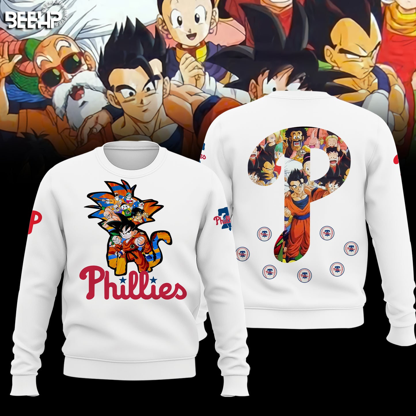 _Philadelphia Phillies Dragon Ball Night Hoodie V1
