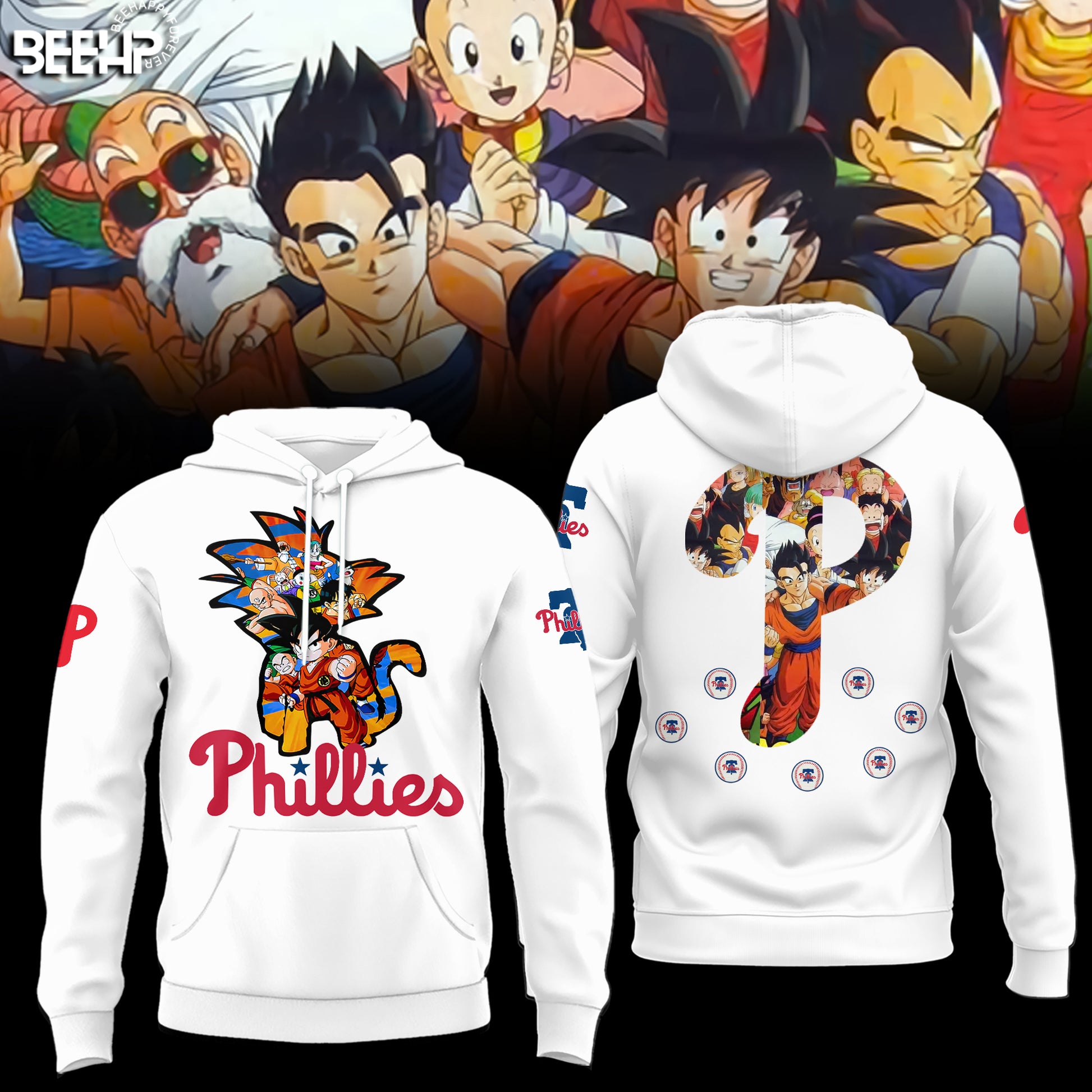 _Philadelphia Phillies Dragon Ball Night Hoodie V1