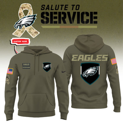 Philadelphia Eagles 2025 Salute to Service Limited Edition Combo