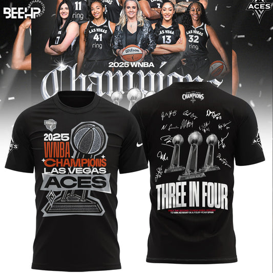 Las Vegas Aces 2025 Champions Limited Edition Shirt