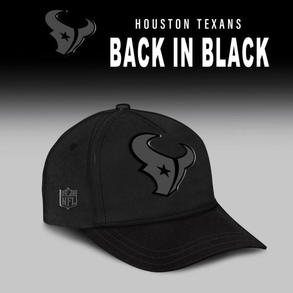 Houston Texans 2025 Back In Black Limited Edition T-Shirt