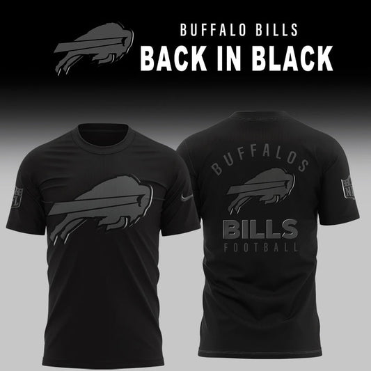 Buffalo Bills 2025 Back In Black Limited Edition Shirt