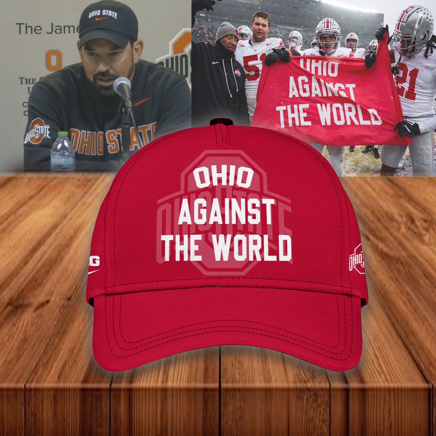 ..Ohio State Buckeyes "Against The World" Limited Edition T-Shirt