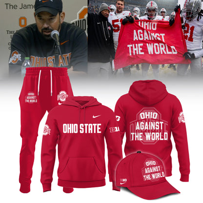 ..Ohio State Buckeyes "Against The World" Limited Edition Hoodie
