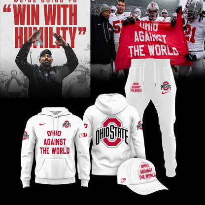 ..Ohio State Buckeyes "Against The World" Limited Edition Hoodie