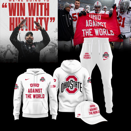 ..Ohio State Buckeyes "Against The World" Limited Edition Hoodie