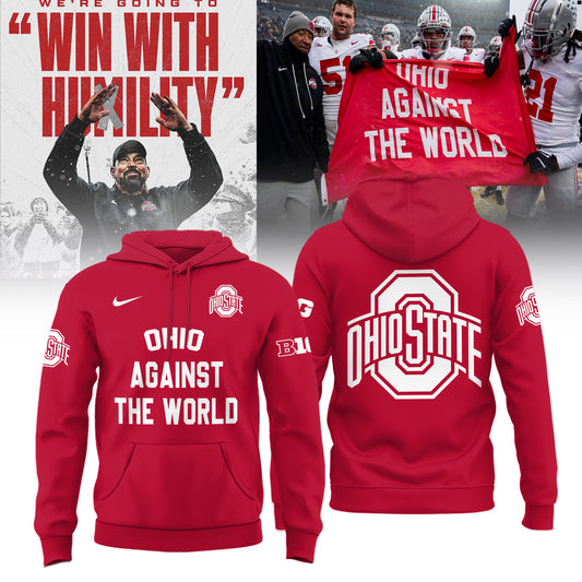 ..Ohio State Buckeyes "Against The World" Limited Edition Hoodie