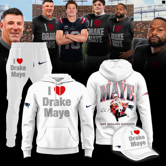 New England Patriots I Love Drake Maye Limited Edition Shirt