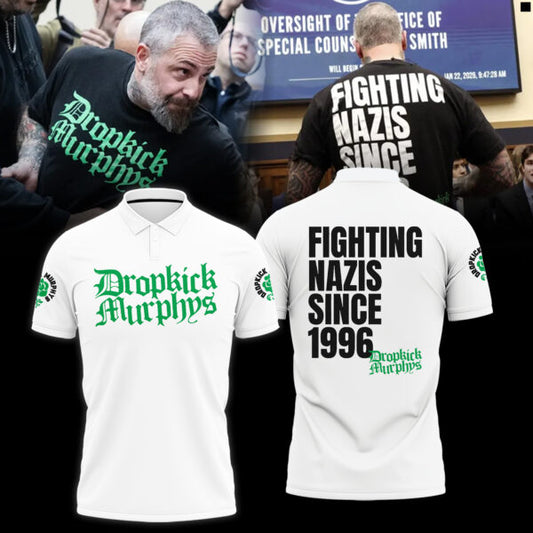 Dropkick Murphys 2026 Limited Edition White Polo