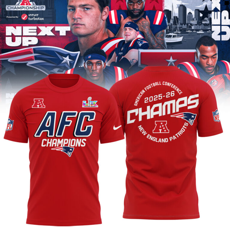 New England Patriots NFC Champions Limited Edition Shirt
