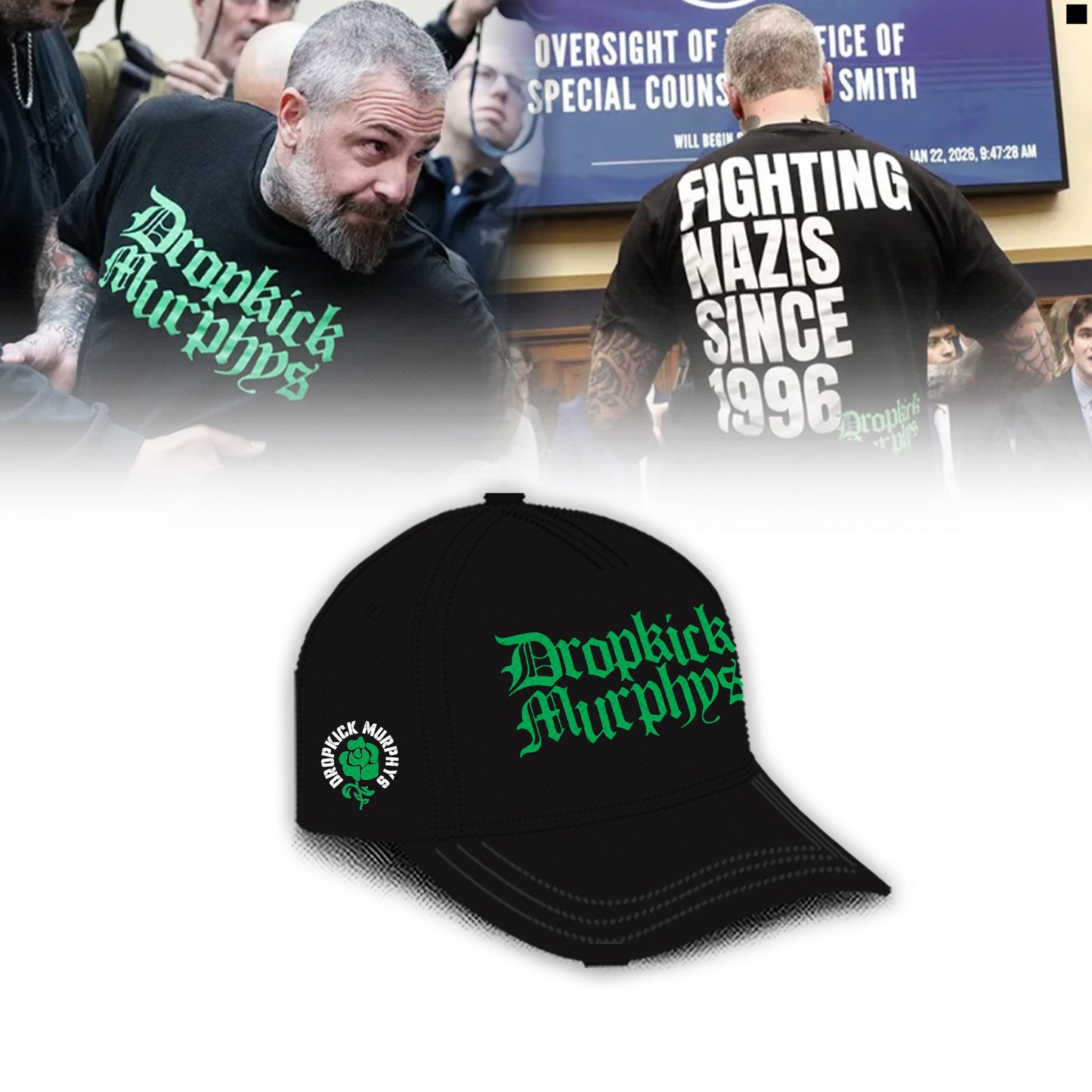 Dropkick Murphys 2026 Limited Edition Black Polo