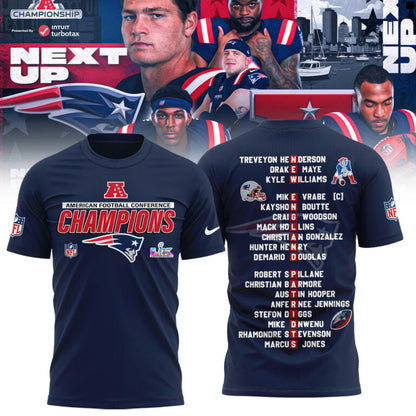 New England Patriots NFC Champions Limited Edition Shirt